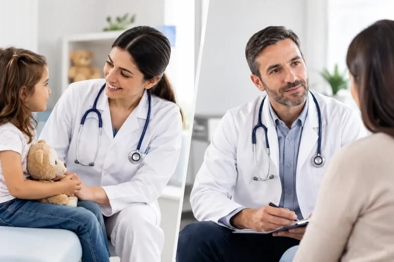 Pediatra versus médico general, ¿a quién acudir?